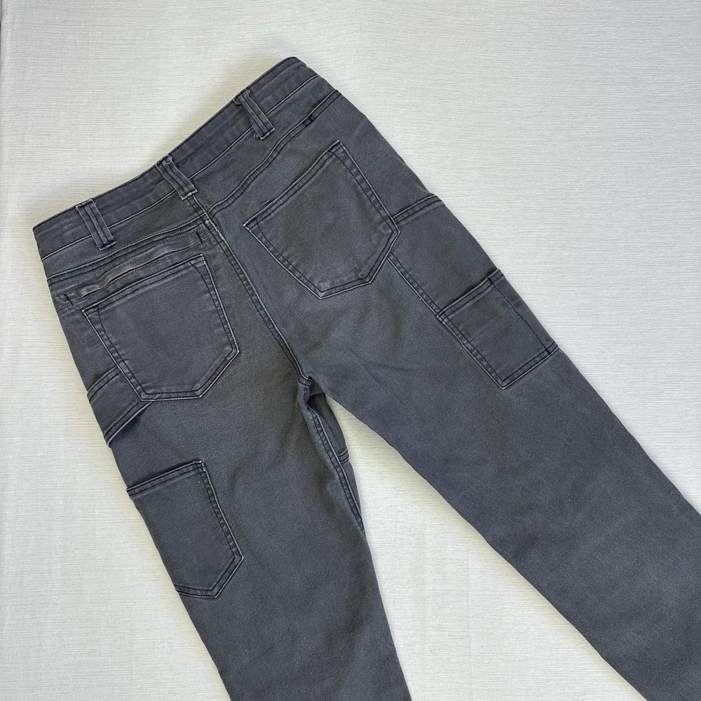 Dovetail Workwear Pants Women's 6 33 Inseam Gray Britt Utility Carpenter Work - Picture 9 of 10
